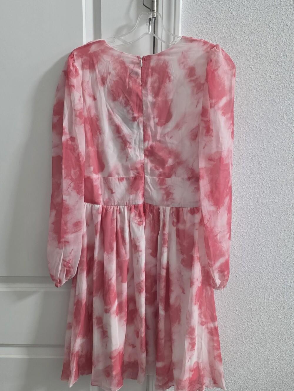 BOHO PINK TIE DYE DRESS - Picture 13 of 13